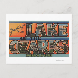 Missouri - Lake of the Ozarks 3 Vykort