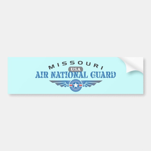 Missouri Luft nationalgarde Bildekal (Framsidan)