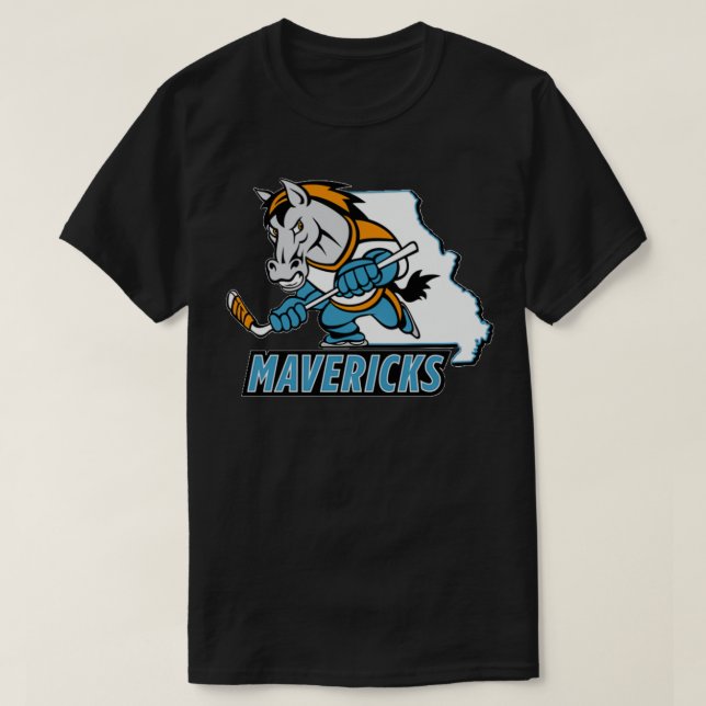 Missouri Mavericks Hockey T Shirt (Design framsida)