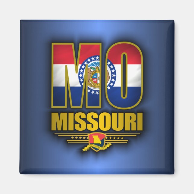 Missouri (MO) Magnet (Framsidan)