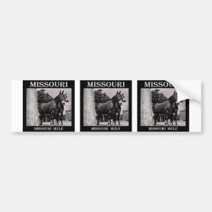 Missouri Mule Bildekal