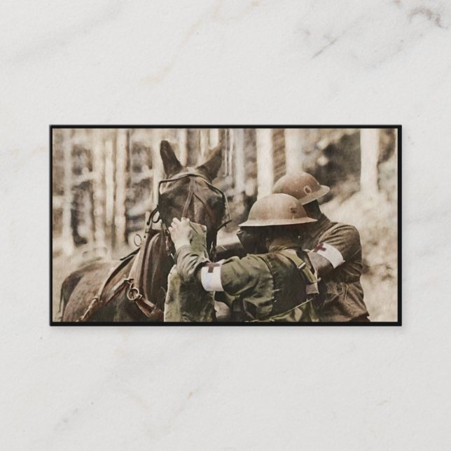 Missouri Mule i en gasmask Tidsbeställning Kort (Framsida)