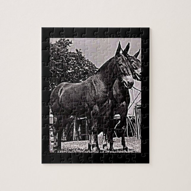 Missouri Mule Pussel (Vertikal)