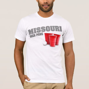 Missouri ölPong T-tröja Tee Shirt