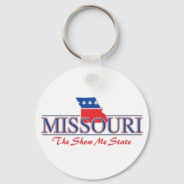 Missouri Patriotic Keychain Nyckelring (Framsida)