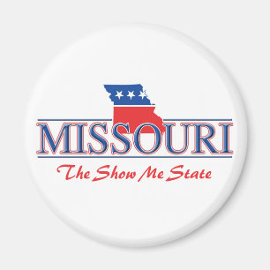 Missouri Patriotic Magnets Magnet