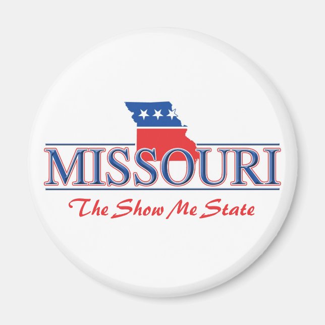 Missouri Patriotic Magnets Magnet (Framsidan)