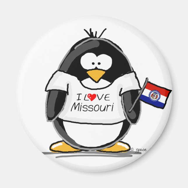 Missouri penguin magnet (Framsidan)