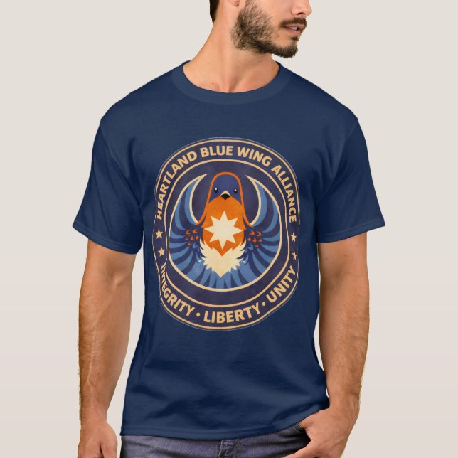 Missouri-rebellalliansen  t shirt (Framsida)