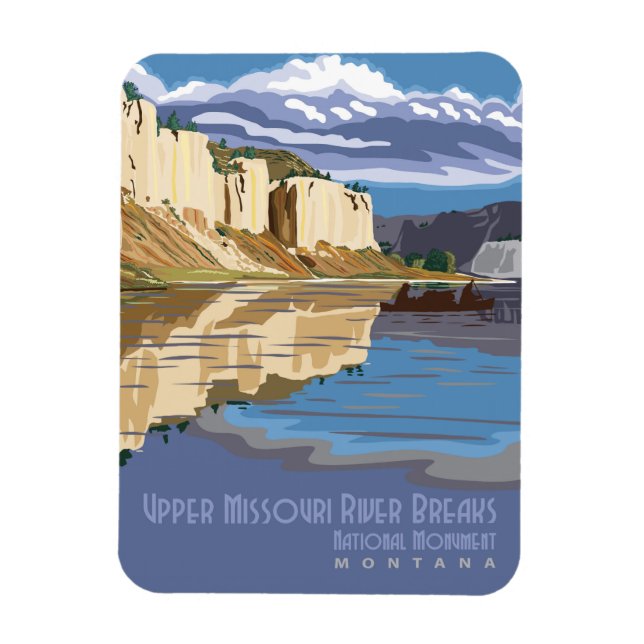 Missouri River Magnet (Vertikal)
