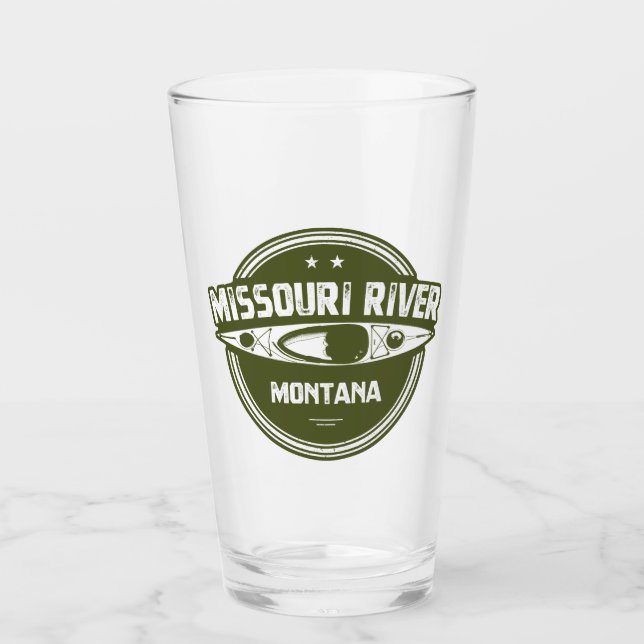Missouri River, Montana Glaskopp (Framsida)