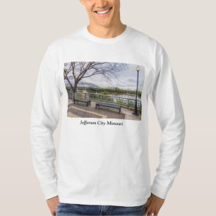 Missouri River View Långärmad T-Shirt