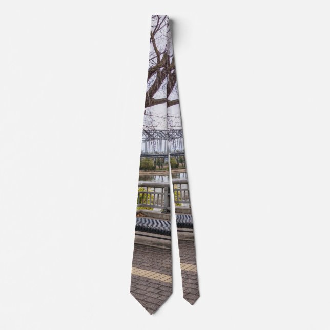 Missouri River View Neck Tie Slips (Framsida)