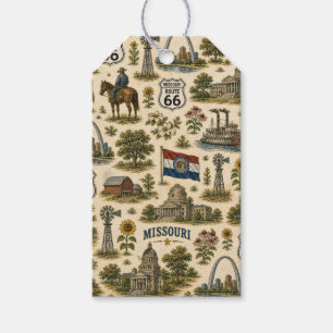 Missouri Route 66 Present Gateway Presentetikett
