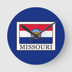 Missouri Rund Klocka