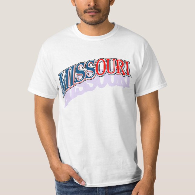 Missouri RWBcaps skjorta Tee Shirt (Framsida)