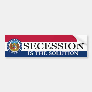 Missouri Secessionbildekal Bildekal