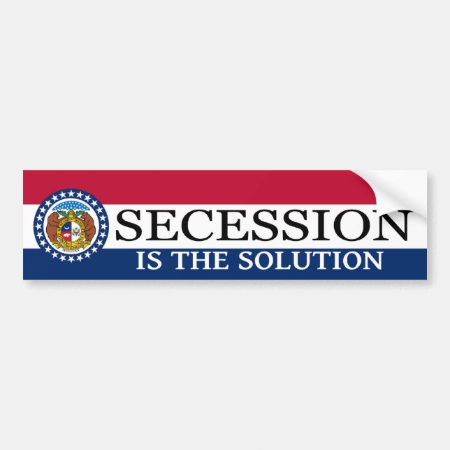 Missouri Secessionbildekal Bildekal (Framsidan)