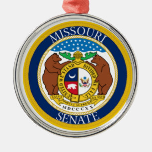 MISSOURI SENATE JULGRANSPRYDNAD METALL