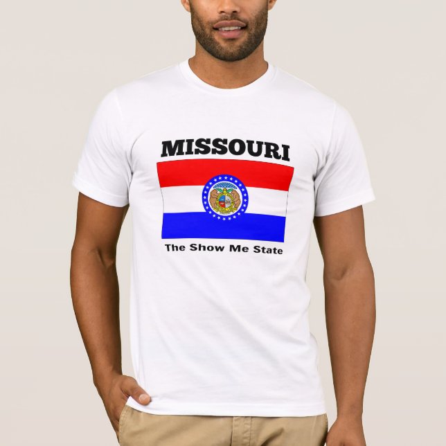 Missouri, Show Me State T Shirt (Framsida)