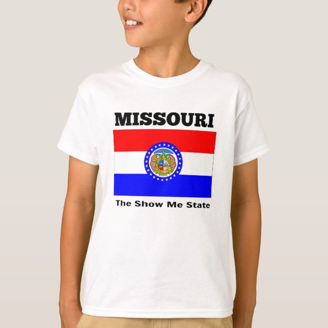 Missouri, Show Me State T Shirt (Framsida)