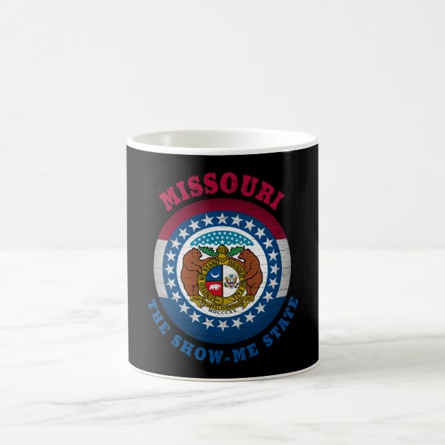 MISSOURI SHOW-ME STATLIG FLAGGA KAFFEMUGG (Center)