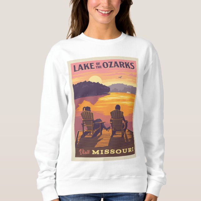 Missouri | Sjö i Ozarks T Shirt (Framsida)