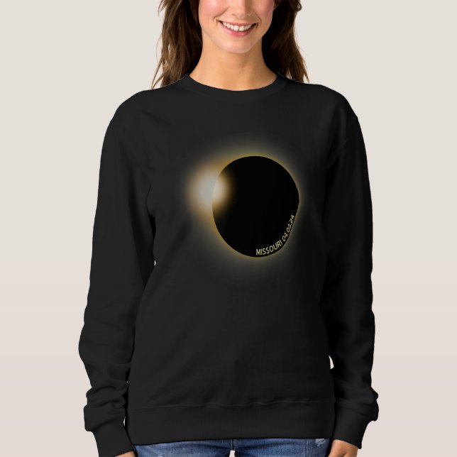 Missouri Solar Eclipse 2024 for Astronomy T Shirt (Framsida)