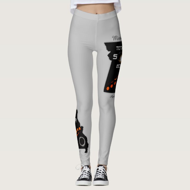 Missouri Solar Eclipse Leggings (Framsida)