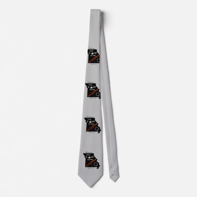 Missouri Solar Eclipse Tie Slips (Framsida)