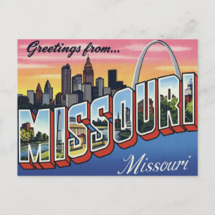Missouri St. Louis Gateway Arch Vykort