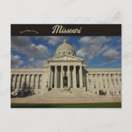 Missouri State Capitol Jefferson City Missouri Vykort