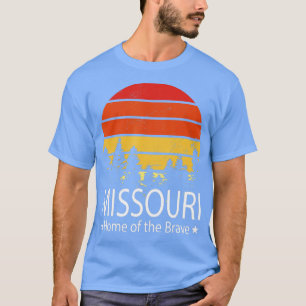 Missouri State Home of the Modig Missouri Kärlek T Shirt