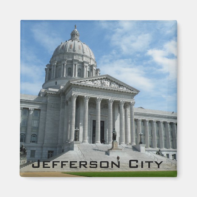 Missouri State Huvudstad Magnet (Framsidan)