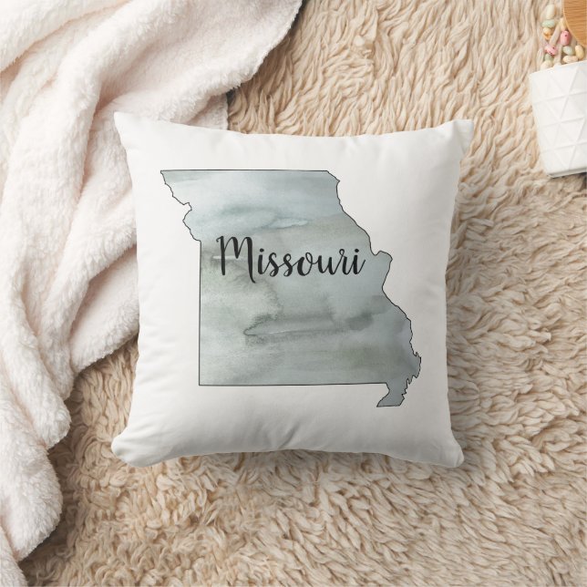 Missouri State Illustration Art Kudde (Filt)