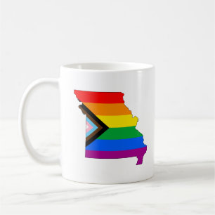 Missouri State Pride HBTQ+ Progress Pride Kaffemugg
