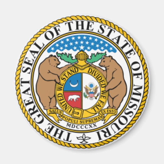 Missouri State Seal Magnet (Framsidan)