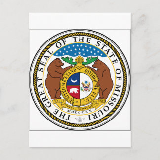 Missouri State Seal Vykort