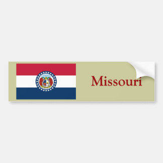 Missouri statlig flagga bildekal