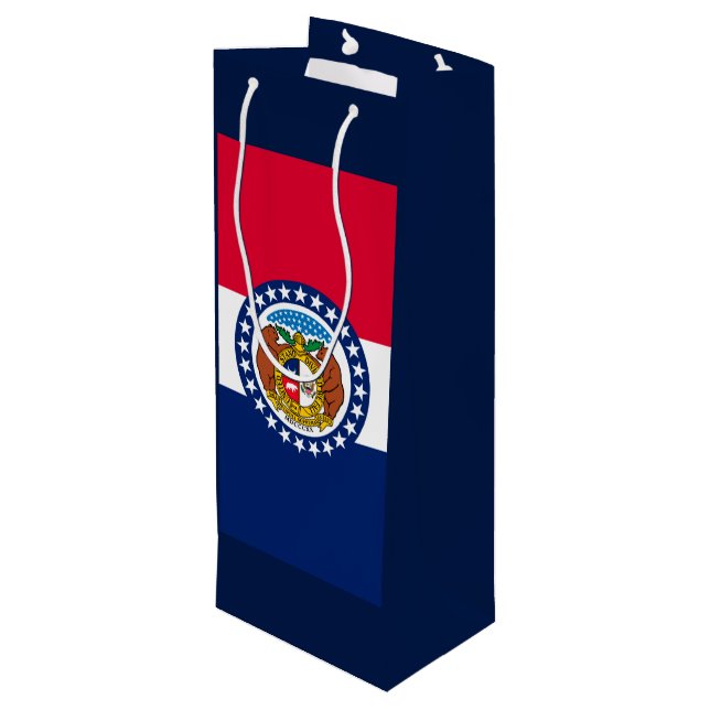 Missouri Statlig flagga Design (Baksidan Vinklad)