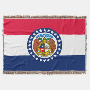 Missouri Statlig flagga Design Decor Mysfilt