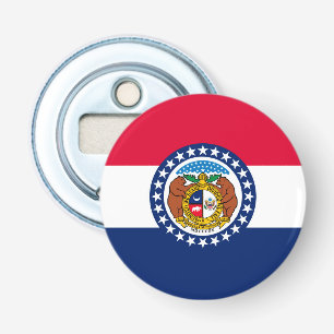 Missouri Statlig flagga Design Flasköppnare
