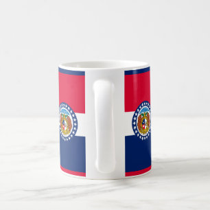 Missouri Statlig flagga Design Kaffemugg
