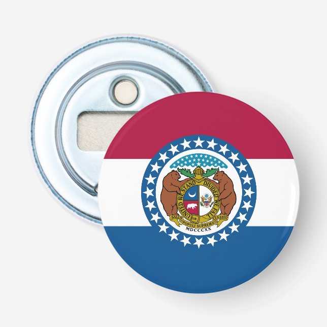 Missouri Statlig flagga Flasköppnare (Framsidan)