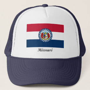 Missouri statlig flagga truckerkeps