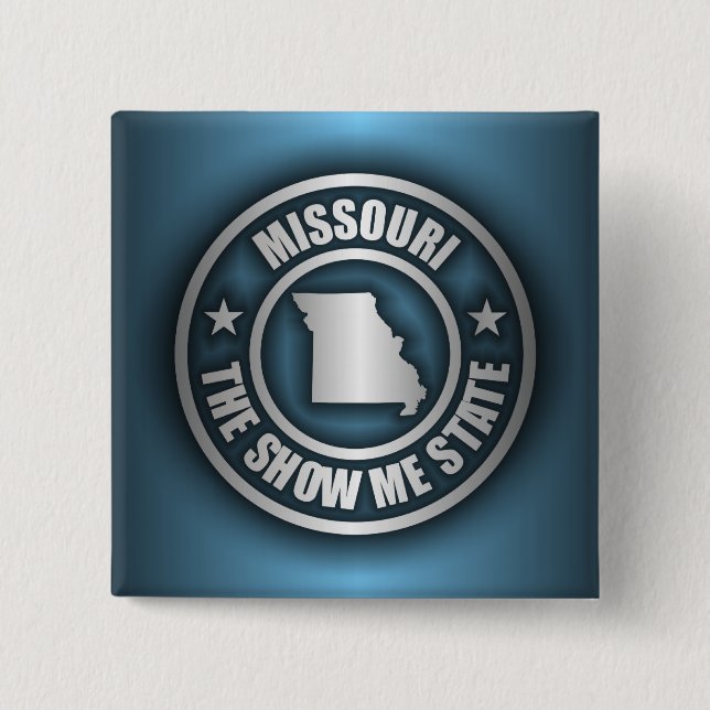 "Missouri Steel (Blue)"-knappar Knapp (Framsida)