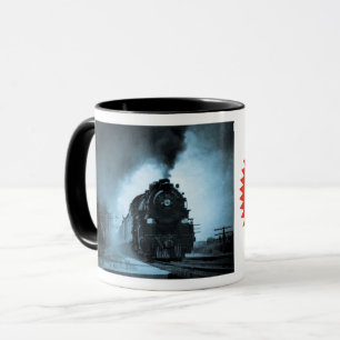 Missouri Stillahavs- ångapassagerare Cyan 5 Mugg