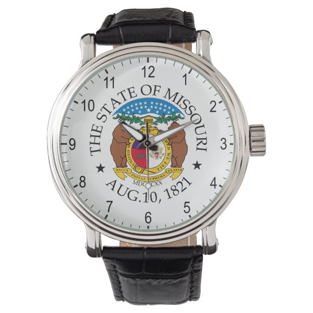 Missouri-tecken Armbandsur (Framsida)