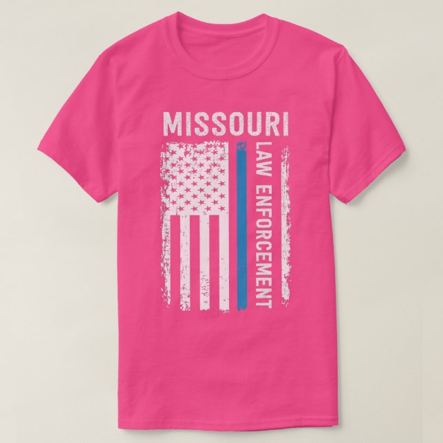 Missouri Tillsatta lagar T Shirt (Design framsida)
