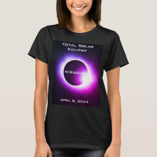 Missouri Total Soleclipse 8 april 2024 T Shirt